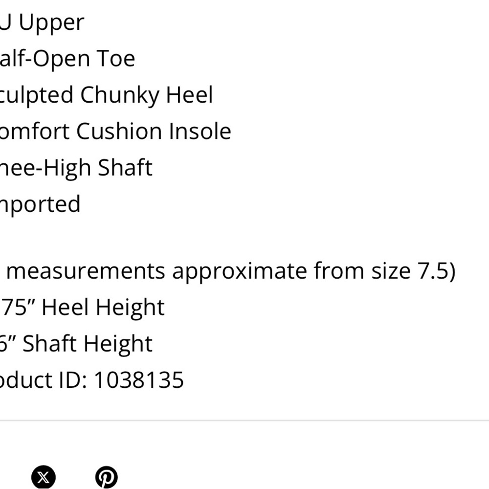 White Chunky Heel Sandals